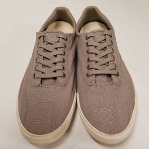SeaVees Shoes Mens Sz 10 Hermosa Plimsoll Standard Linen Gray Sneaker